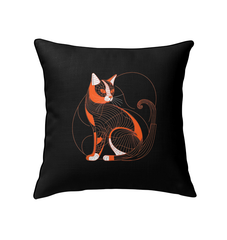 Cozy Calico Cat Cushion