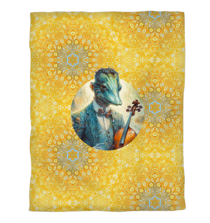 Mountain-Themed Bedding.