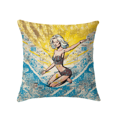 Surfing 1 24 Indoor Pillow - Beyond T-shirts