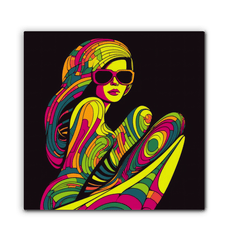Fashion Fusion Canvas Art - Beyond T-shirts