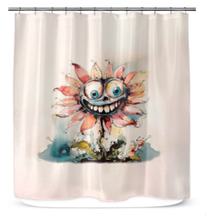 Violinist's Vivacious Vapors  Shower Curtain