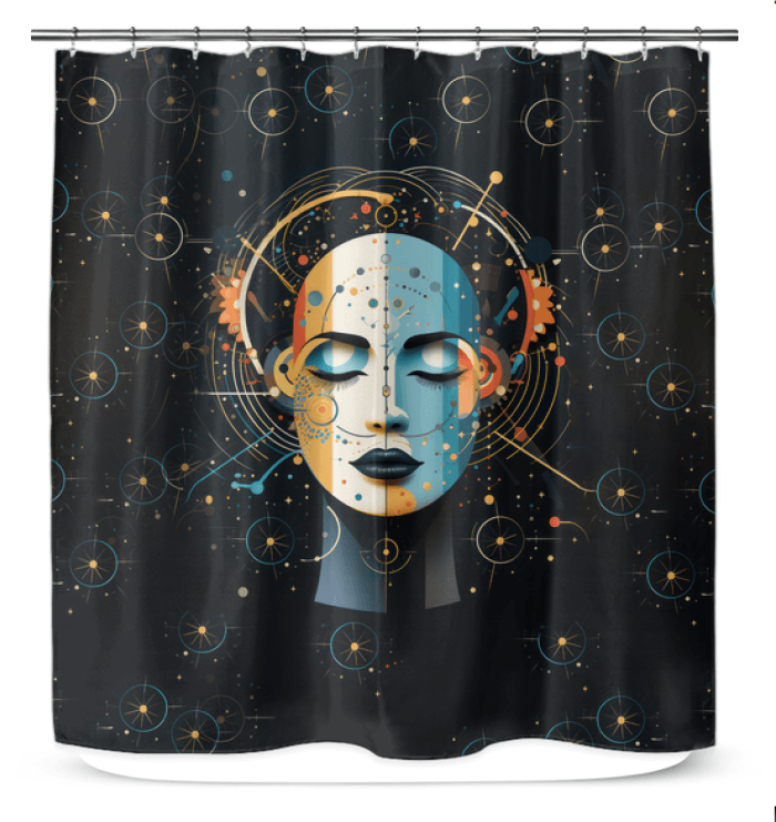 Dreamer's Delight Shower Curtain - Beyond T-shirts