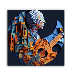 Classical Virtuoso Wrapped Canvas