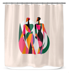 Vogue Art Shower Curtain - Beyond T-shirts