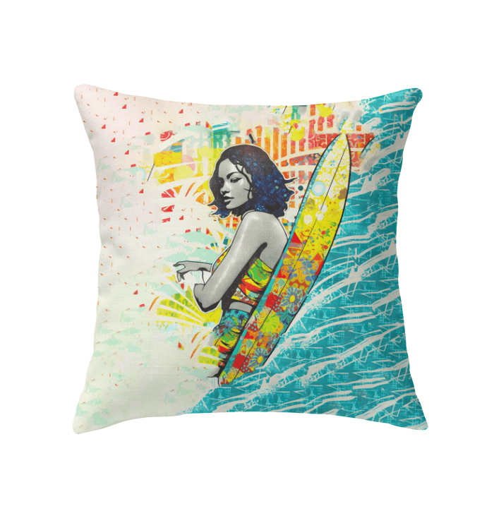 Surfing 1 48 Indoor Pillow - Beyond T-shirts