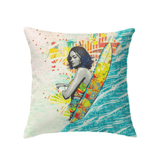 Surfing 1 48 Indoor Pillow - Beyond T-shirts