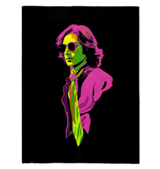 Artistic Brushstroke Sherpa Blanket - Beyond T-shirts