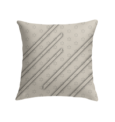 Geometric Lines Minimalist Pillow