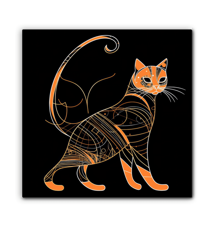 Elegant Abyssinian Sunset Watch Canvas - Beyond T-shirts