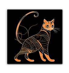 Elegant Abyssinian Sunset Watch Canvas - Beyond T-shirts