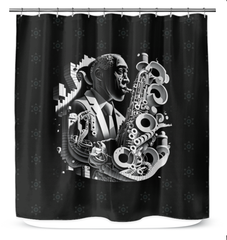 Folklore Flow Shower Curtain