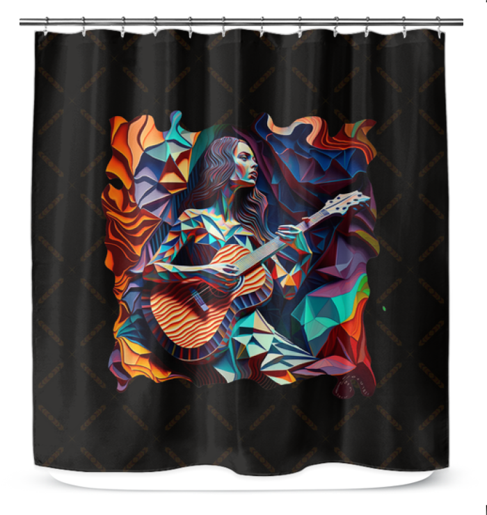 Legends' Lineup Shower Curtain