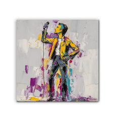 Abstract Expression Wrapped Canvas