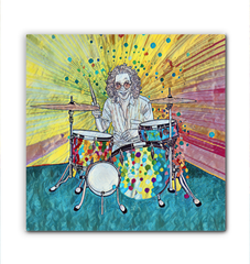 Dynamic Artistic Crescendo canvas for creative spaces.