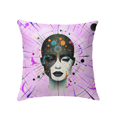 Cascade of Creativity Pillow