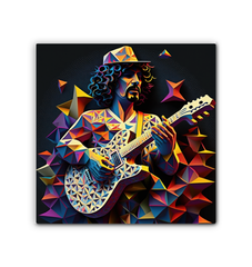Musical Metropolis Wrapped Canvas