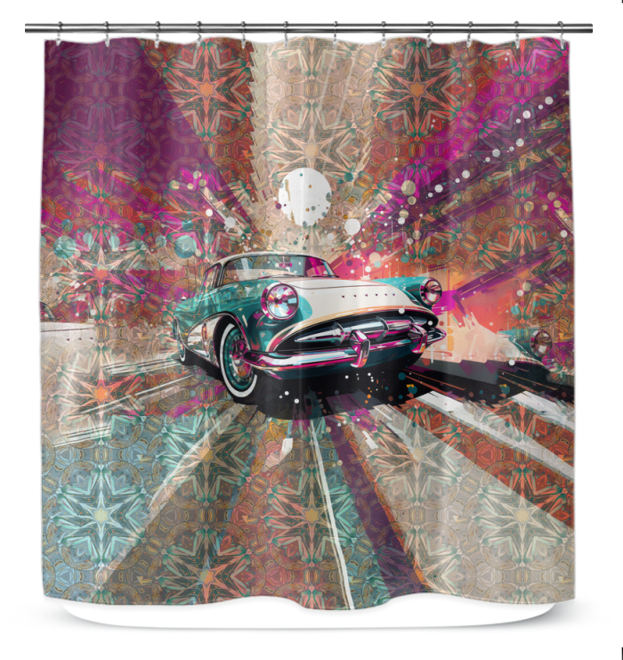Eco Drive Shower Curtain