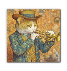 Whisker Wonderland Wrapped Canvas