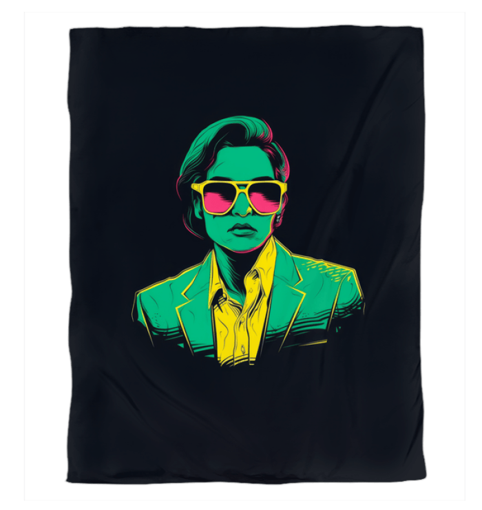 Chic Canvas Dreams Fashion Art Duvet Cover
