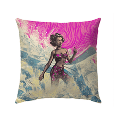 Surf Adventure Patio Pillow - Beyond T-shirts