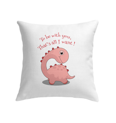 To Be With You Indoor Pillow