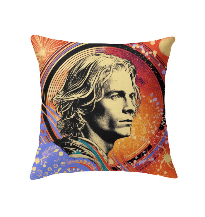 Surfing Reverie Throw Pillow - Beyond T-shirts