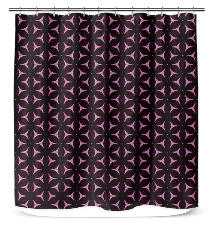 Floral Fantasy Garden Shower Curtain