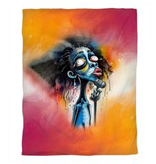 Playful Painter's Palette Duvet Cover