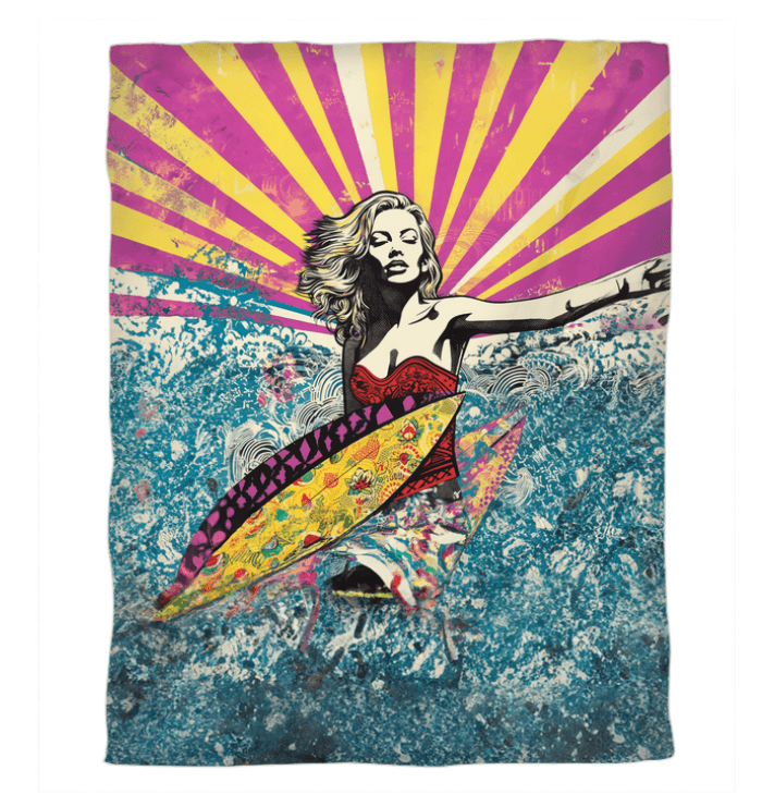 Surfing Dream Duvet Cover - Beyond T-shirts