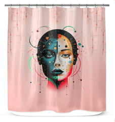 Pandora's Patterns Shower Curtain - Beyond T-shirts