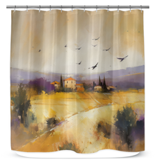 Mountain Mist Expedition Shower Curtain