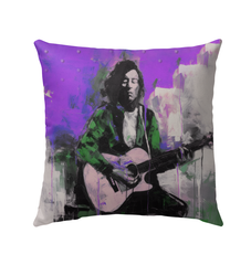 Subtle Abstract Charm Outdoor Pillow