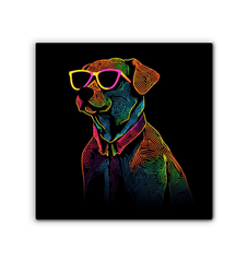 Soulful Gaze Canvas Print - Beyond T-shirts