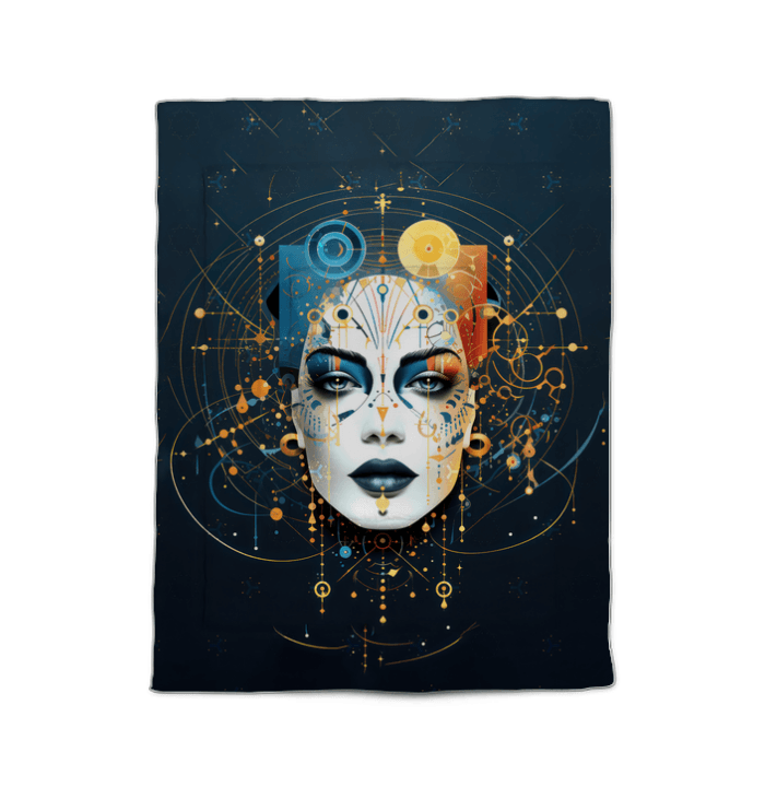 Cosmic Canvas Comforter - Beyond T-shirts