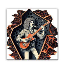 Symphony in Sunset Wrapped Canvas
