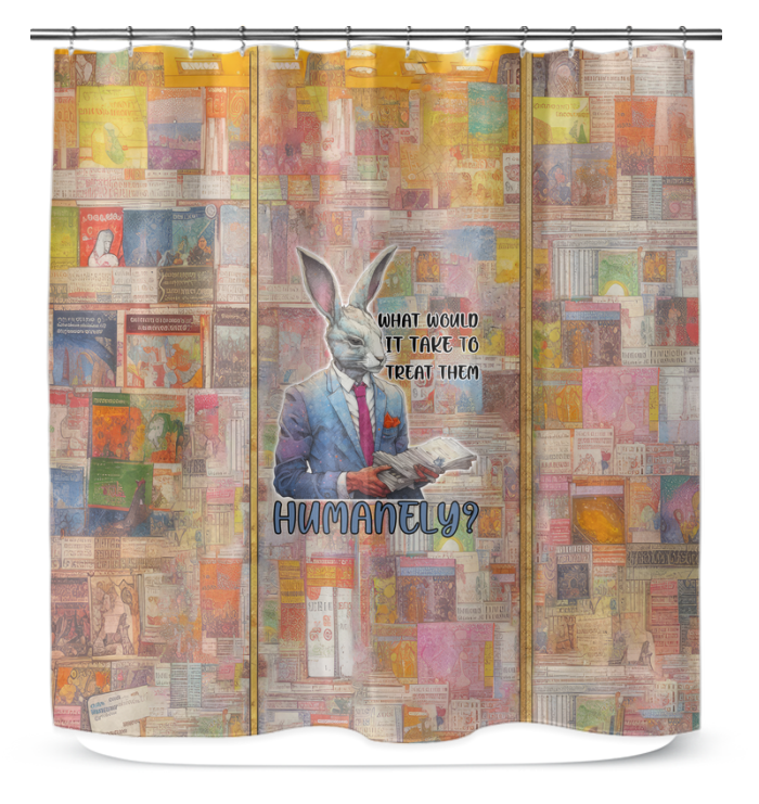Country Animals Shower Curtain.