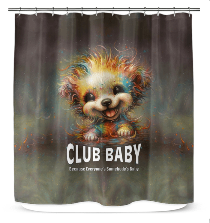 Elegant and durable CB3-78 shower curtain installed in a modern bathroom.