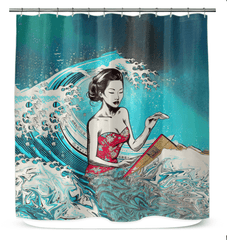 Wave Paradise Bathroom Decor - Beyond T-shirts