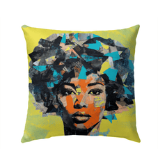 Note Inspired Outdoor Cushion - Beyond T-shirts