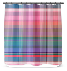 Evoke the nostalgic charm of yesteryears in your bathroom decor with the stylish Retro Revival Shower Curtain.