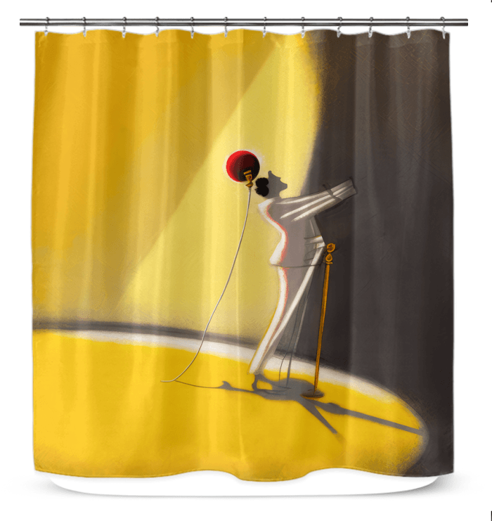 SurArt 110 Shower Curtain - Beyond T-shirts