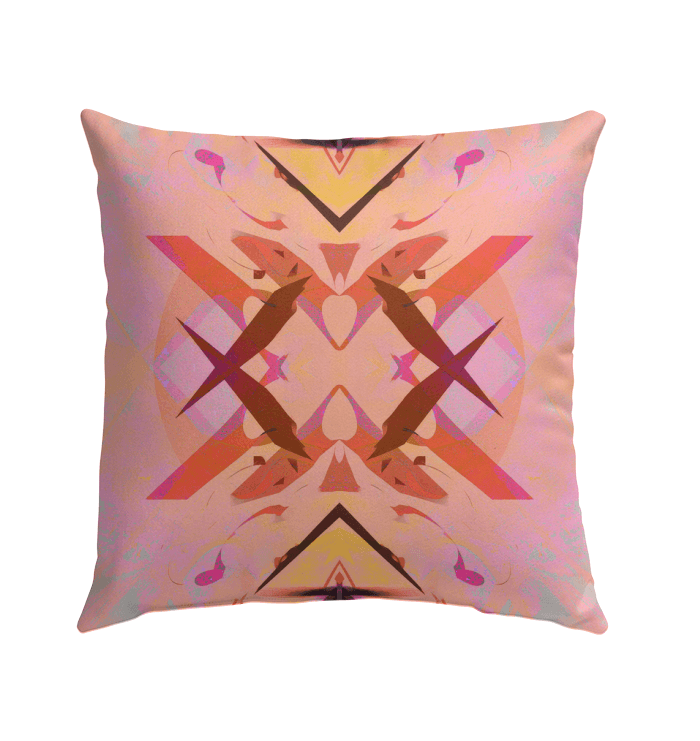 Bluesy Elegance Garden Pillow - Beyond T-shirts