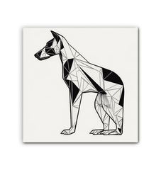 Elegant Basenji Jungle Echo - Beyond T-shirts