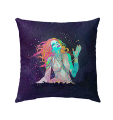 Meadow Melody Outdoor Pillow - Front View