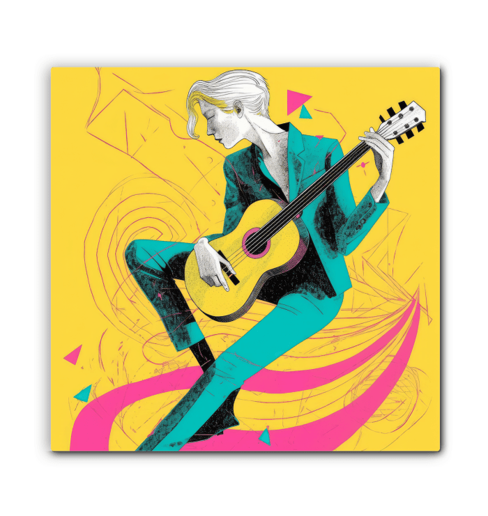 Elegant Couture Harmony Wrapped Canvas - Beyond T-shirts