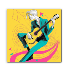 Elegant Couture Harmony Wrapped Canvas - Beyond T-shirts