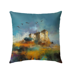 Mountain Retreat Outdoor Pillow