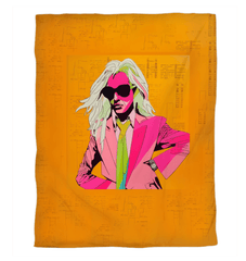 Vibrant Vogue Dreams Fashion Art Duvet Cover |