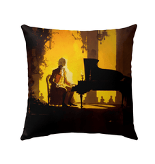 Classical Couture Outdoor Pillow - Beyond T-shirts