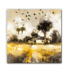 Autumn Dreams Landscape Wrapped Canvas